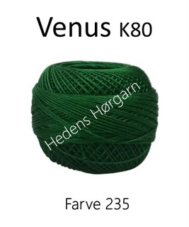 Venus K80 farve 235 Mørk grøn
